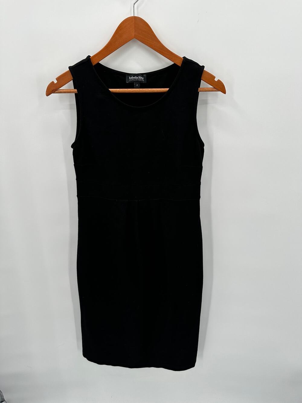ISABELLA OLIVER x A Pea in the Bod Black Stretch Maternity Dress // 6
